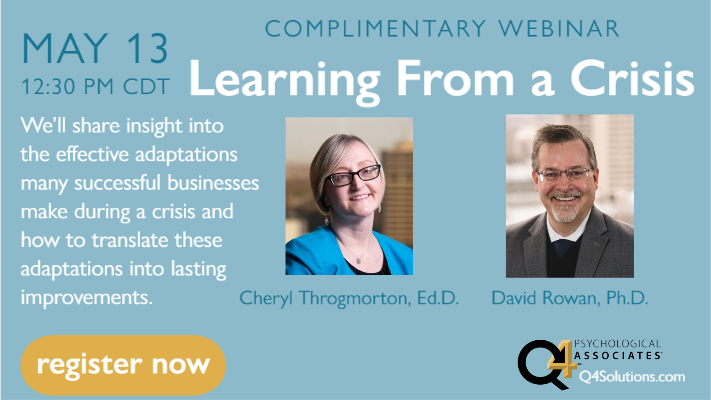 Q4Solutions's tweet photo. Join us for some #WednesdayMotivation at this week's free #webinar! Register now: https://t.co/OPdROFl3uX
#MondayMorning #LeadershipDevelopment #crisismanagement #MondayVibes https://t.co/V9DM93d404
