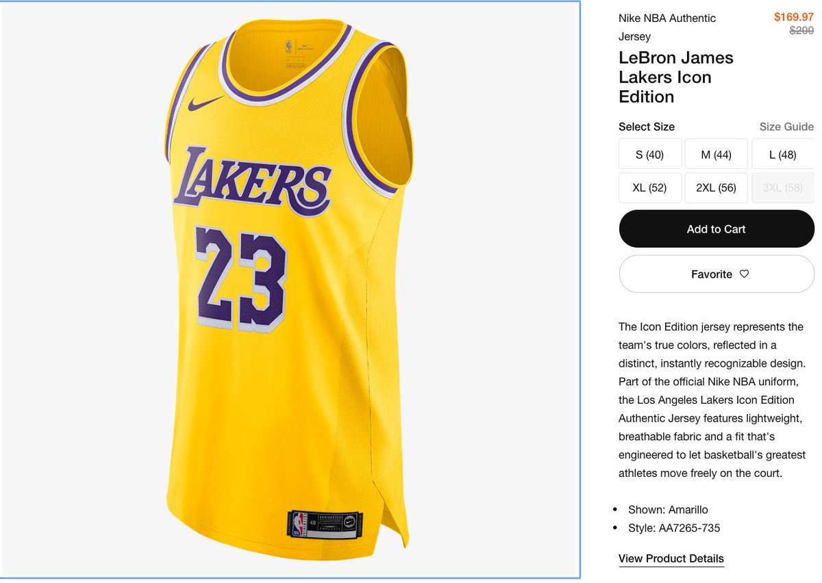 lebron james icon edition authentic jersey