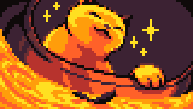 KonAwako's tweet photo. A #soup for #cats @pixel_dailies ~!

 #pixel_dailies  #ドット絵 #pixelart #aseprite https://t.co/NZyqm27Ys0