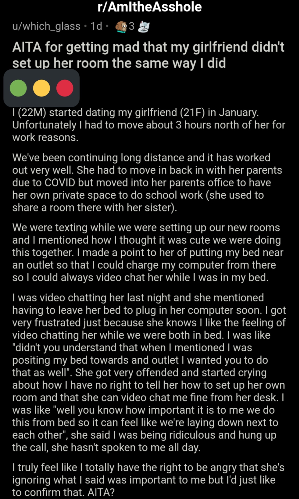 Eleima Stargazer, MD, MPH on Twitter "AITA_reddit Men is too headache