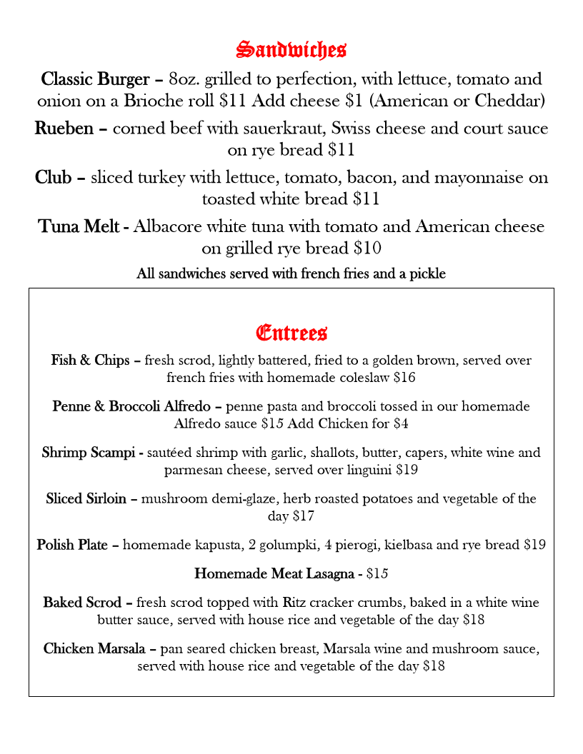 CollegianCourt's tweet photo. Our take out menu to go with curbside service.  Call us (413) 331-4444. https://t.co/ABw5MH2Eer
