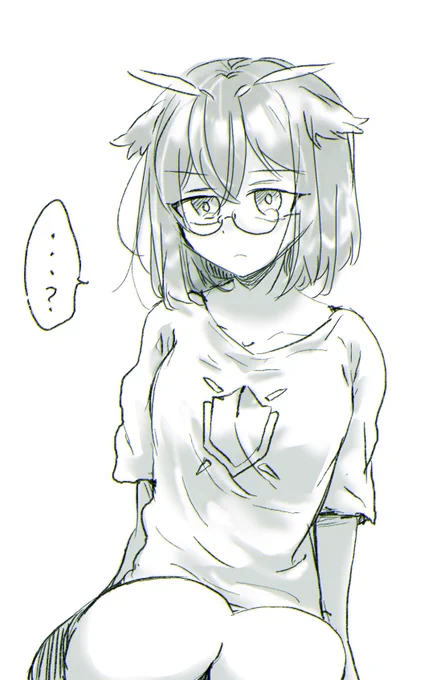 (一体そのTシャツは誰のなんだ…?) 