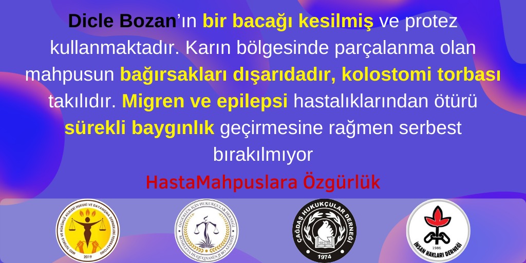Sara_sarya's tweet photo. HastaMahpuslaraÖzgürlük https://t.co/d4Yq7o5mRt