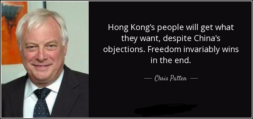Happy 76th Birthday Lord Patten
祝彭督76歲生日快樂! 
🎂 ヾ|*ﾟ∀ﾟ*|ﾉ”
