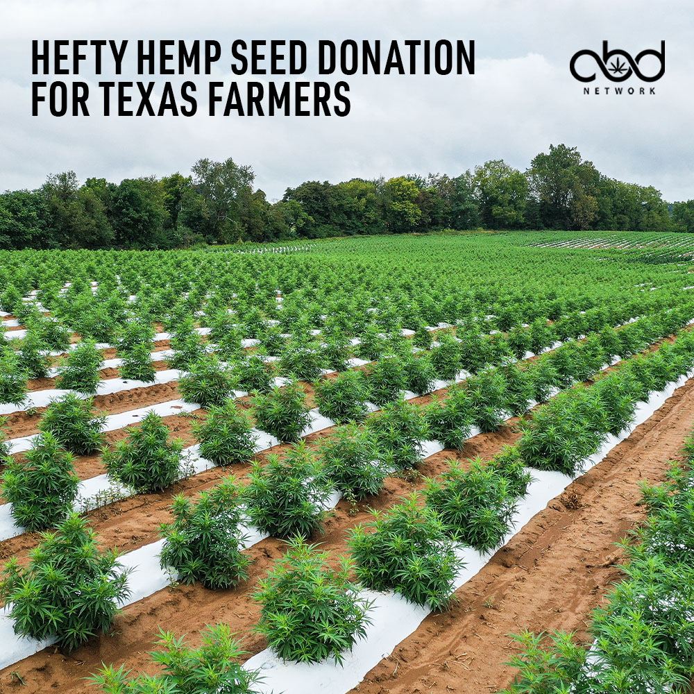 cbdnetworknews's tweet photo. “We are literally seeding Texas’ industrial hemp," said Scott Evans. "We’re doing this not only because we’re confident in American-grown hemp fiber’s potential to revolutionize several industries but also because of the confidence we have in the Texas farmer.” -HempGazette https://t.co/bs7gnGhQkM