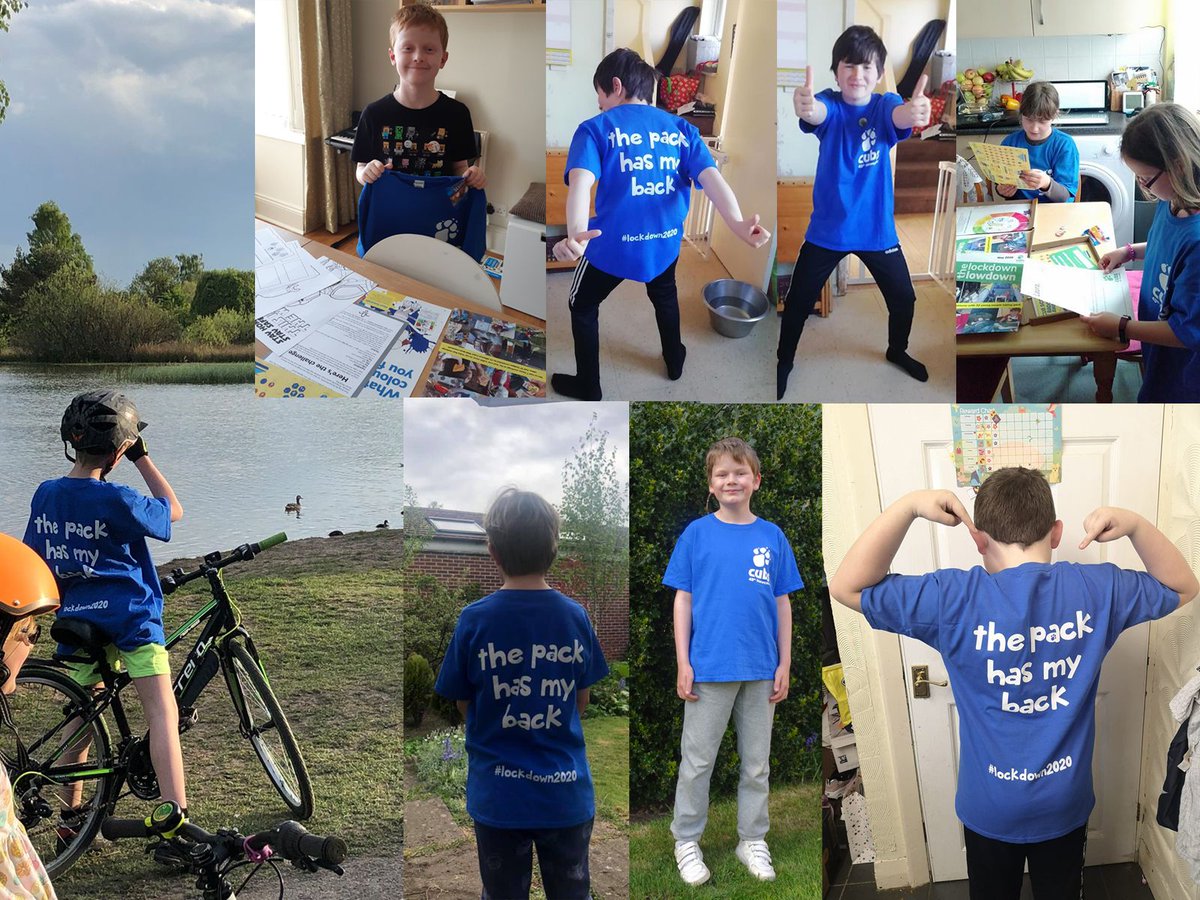 49newcastlecubs's tweet image. Our Cubs have been really engaged with virtual meetings, camp at home and working on loads of badges... so we decided to surprise them with a goodie box over the weekend containing a t-shirt, sweets, badges and some activities. It put a smile on many faces! #thepackhasyourback