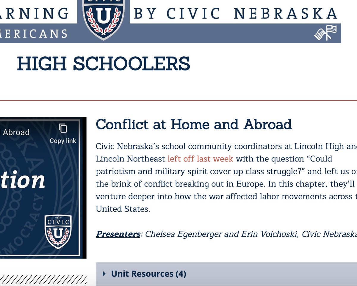 LHSFRC's tweet photo. Happy Monday! We miss you all 💗
We have new lessons up on Civic U Virtual Learning Hub! Check it out: https://t.co/zPATyJ6tB0 https://t.co/LORMJOMITt