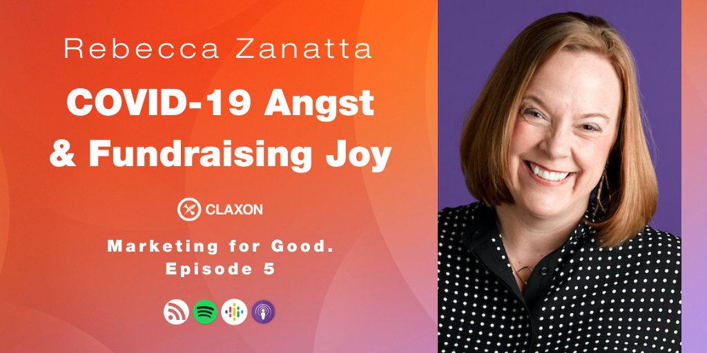 Feeling weird about engaging #nonprofit #donors during the time of #COVID-19? <a href="/EricaMillsBarn/">Erica Mills Barnhart</a> and @rebeccazanatta from <a href="/ostaragroup/">The Ostara Group</a> discuss this question in the latest episode of #MarketingforGood #podcast.

Listen where ever you prefer: link.chtbl.com/RebeccaZanatta

#MarketingMonday