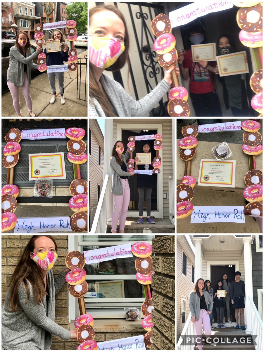 curriculumcross's tweet photo. Doughnut delivery for High Honor Roll today. The looks of excitement on the kids faces filled my teacher cup way up! #lccs #highhonorroll #distancelearning @MsG_LCCS https://t.co/2tav0AYJL9