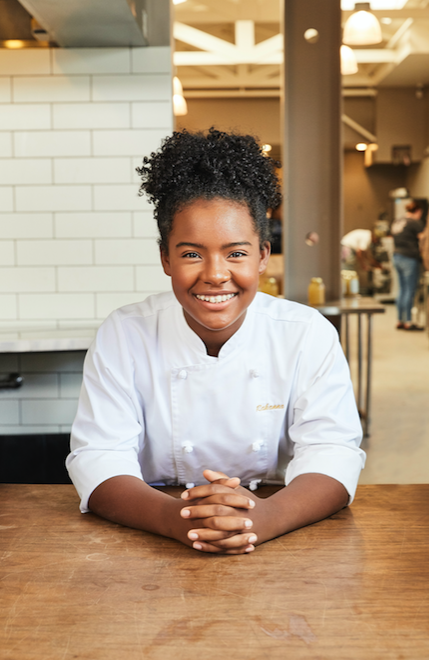 TrotterProject's tweet photo. Be sure to tune into our next #TTPKitchenSessions episode featuring #TopChefJR Season One finalist, Rahanna Bisseret-Martinez. Tune in tomorrow at noon CST on our IGTV and she'll walk us through a carrot top tortilla demo! https://t.co/Nbw1Q8rOea