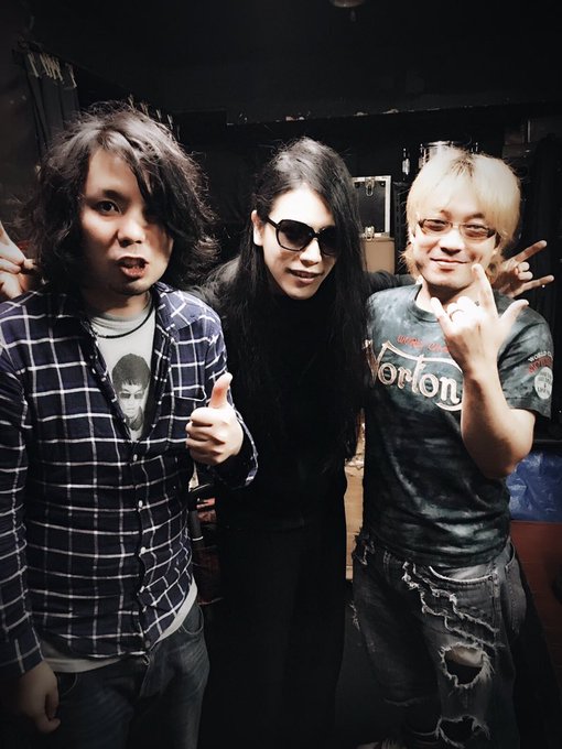 Akiakitsuneuma's tweet photo. @TakayoshiOhmura @yuya_maeta あの伝説のライブを再び😆😆😆
#尾崎孝佳 #大村孝佳 #BOH #藤岡幹大 #TRICKBOX #仮バント https://t.co/DUneBs7f3C