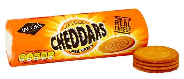 CamFanGang's tweet photo. Cameron upon finding out that Mini Cheddars are just a spin-off from full-sized Cheddars: 

"So like, Cheddars are the Shin Megami Tensei of the biscuit world? Overshadowed by their younger sibling? Damn." https://t.co/vdSPyM6ZHz