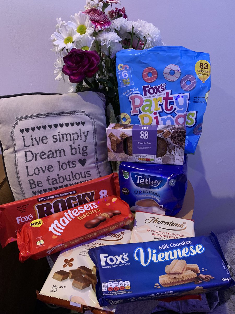 Some goodies tomorrow to share with my colleagues in Dunfermline for international nurses day supporting @scottishcare #TakeaTbreak and thanking the staff for the compassionate care they show every day. Proud care home nurse #IND2020 #CareHomes #carenursescot