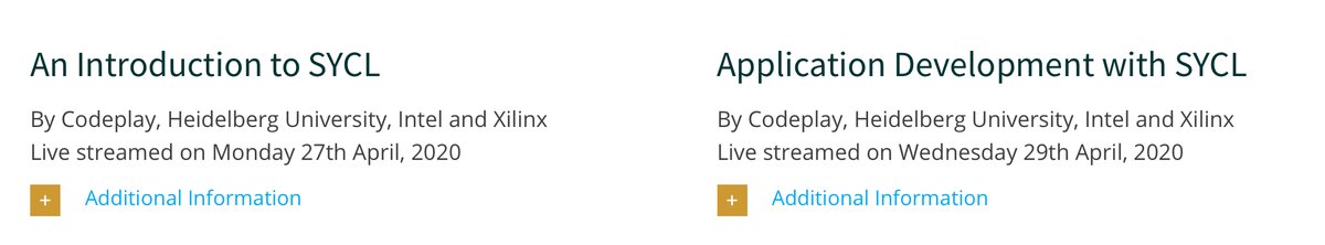 #SYCL tutorials from @IWOCL 

iwocl.org/iwocl-2020/syc…

#HPC #AI #GPU #FPGA