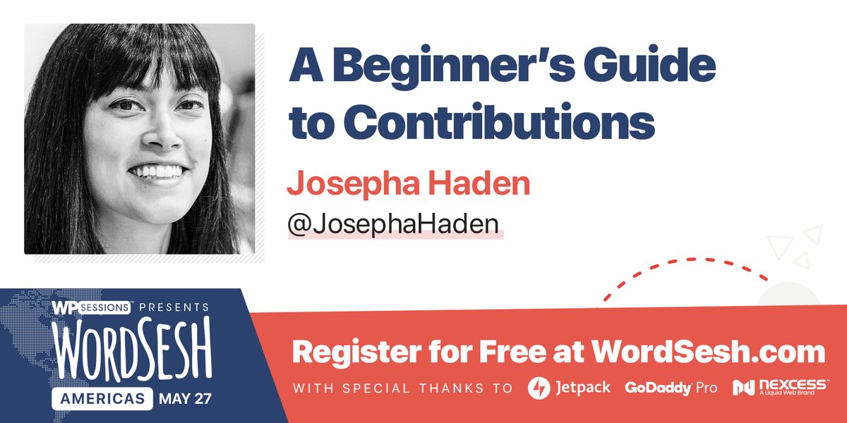 Photo of Josepha Haden, @josephahaden