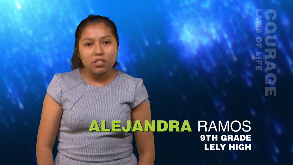 collierschools's tweet photo. Congratulations to Alejandra Ramos, a freshman @WeAreLely! Alejandra was this year’s Laws of Life essay winner in the High School 9-10 Division. Take a look at her speech on the following page: https://t.co/VTEvuA72Eu. #CCPSProud #CCPSSuccess https://t.co/sM5so1Y9pk
