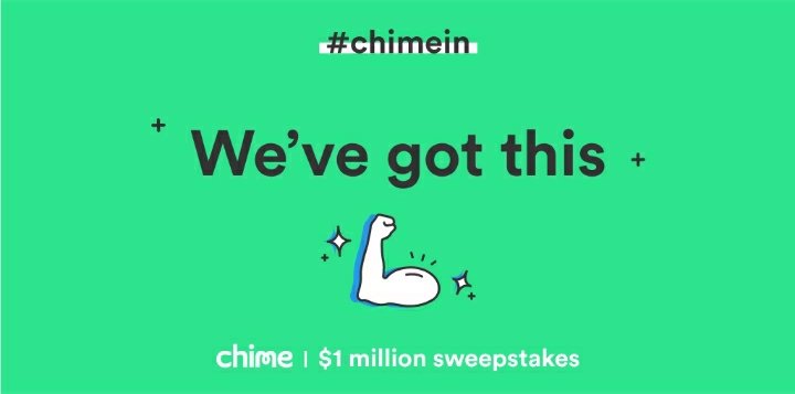 BAJAN81's tweet photo. @Chime I love chime  #ChimeIn and #ChimeSweeps, @Chime https://t.co/8rrMF6weQz