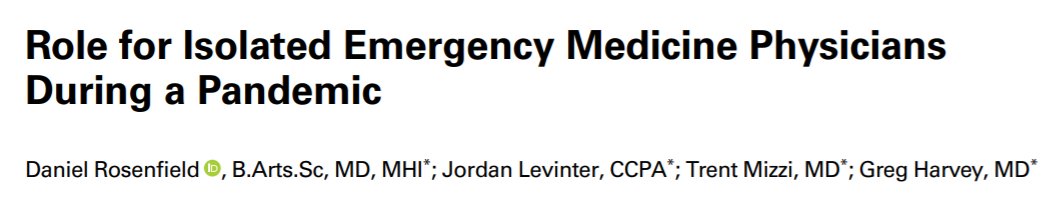CAPA_ACAM's tweet image. NEW—How did Sick Kids quickly shift to virtual care in its emergency dept, find new roles for self-isolating doctors as &quot;virtual attendings&quot; and leverage their #FrontlinePAs to create new workflows? 

👉Find out in @CJEMonline &quot;First View&quot;: bit.ly/2WOx2X9 #CdnHealth