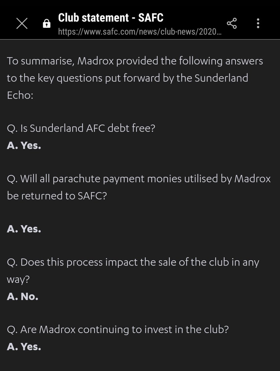 CMac_86's tweet photo. @SunderlandAFC We appreciate the thorough response https://t.co/yWS5rkza1i