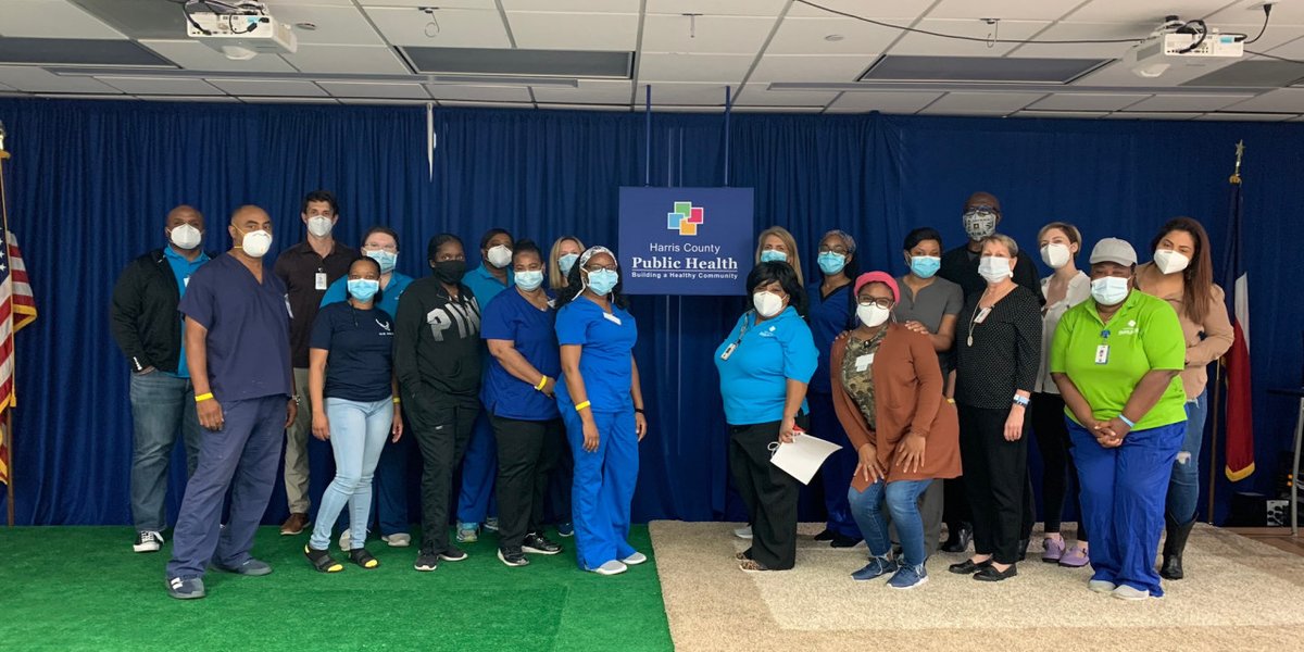 AAPAorg's tweet photo. PAs Jennifer Fischer and Diana Clark-McGill are part of the @hcphtx Strike Team in Houston, TX that provides onside #COVID19 testing across the county. #PAsInAction https://t.co/Zf9FSxJYT0
