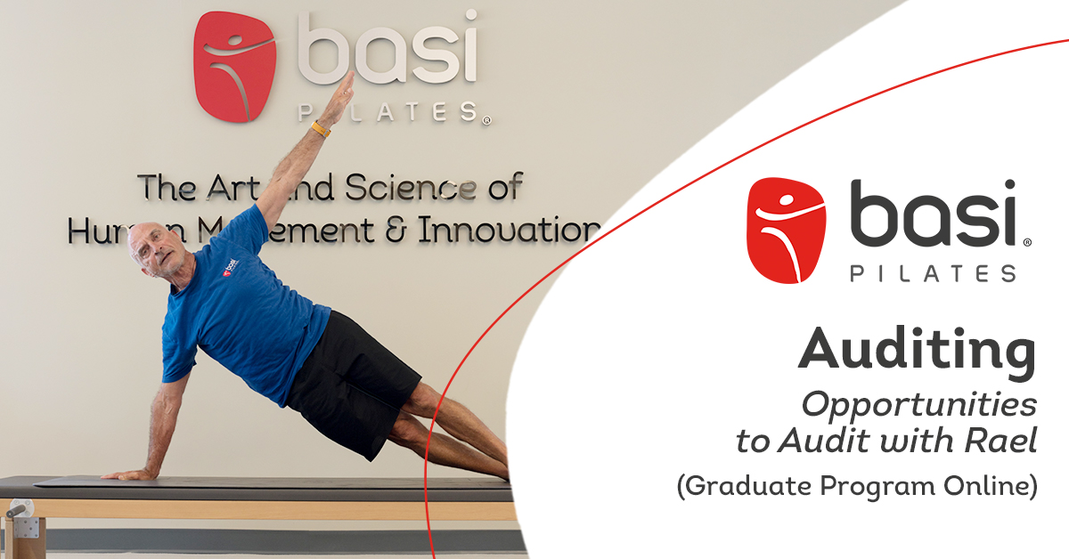 BASIStudio's tweet image. Join Rael Isacowitz for Graduate Program Auditing from the comfort of your home! 
⁠
Read More:
instagram.com/p/CADocoIA-Lv/
⁠
#basi #basipilates #letsbasi #pilates #pilateslovers #pilateslife #raelisacowitz #auditing #onlineclasses #livestream #basisystems #graduateprogram