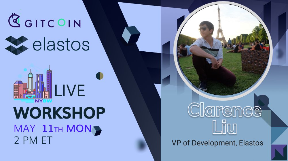 Join us now for our Elastos Workshop for the #NYBW hackathon. 

Get a deep dive about <a href="/ElastosInfo/">Elastos</a> from <a href="/ClarenceLiu86/">Chryptofer</a>, VP of Development.

Zoom link below here: consensys.zoom.us/j/96563496739
