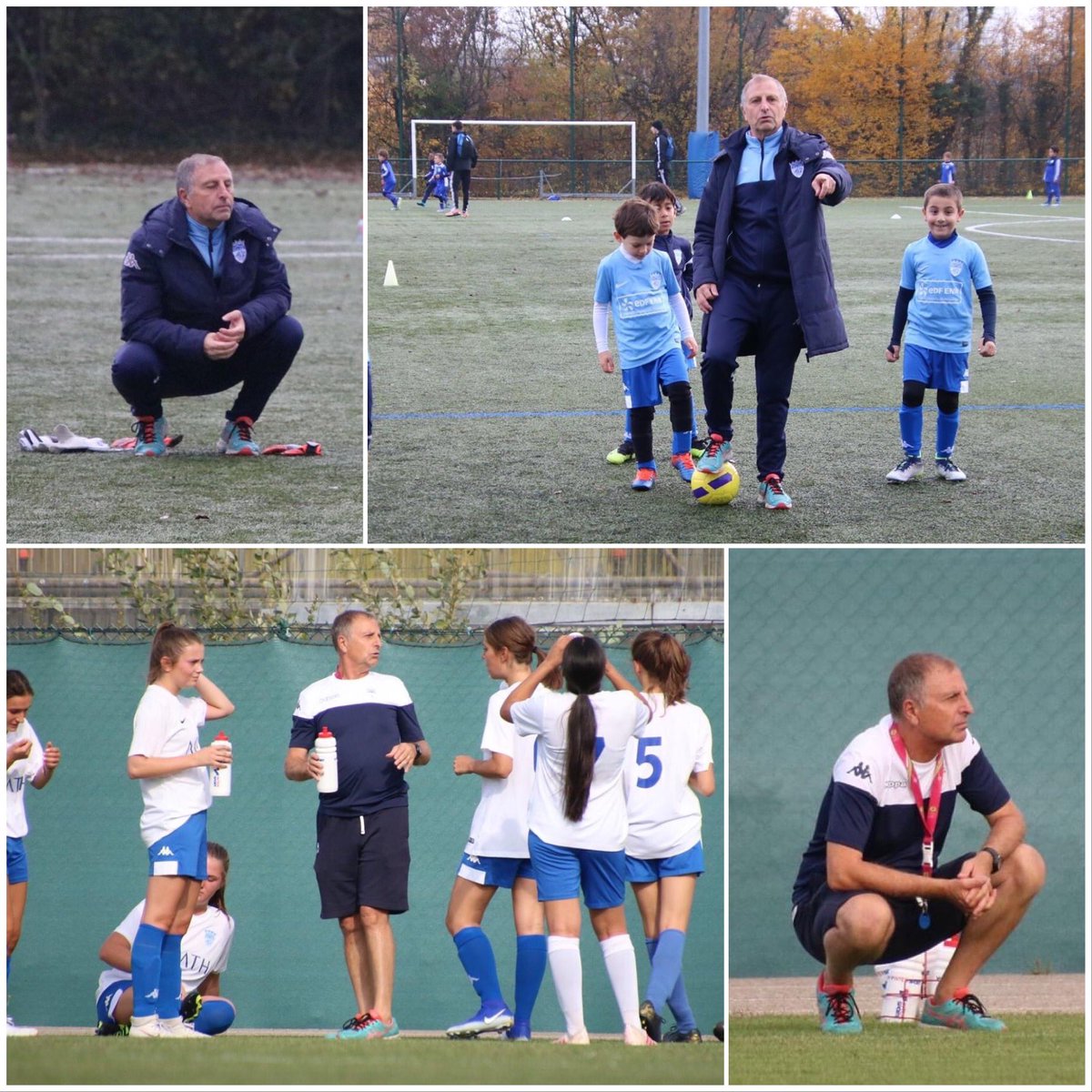 FCLSD69760's tweet photo. ⚽️⚪️🔵 Mercato 🔵⚪️⚽️

Après 3 saisons au #FCLSD, Joël Durandeau quitte le club et la région lyonnaise ! 

Notre éducateur U18 Féminines, et qui cette saison a été présent pour les U9, rejoindra le @FCChambotte ! https://t.co/cfEN1m5St1