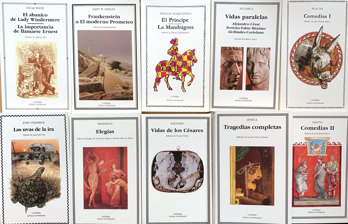 libreriajavier's tweet photo. Liquidación por jubilación.
Oferta de libros en ciertos fondos editoriales.
Cátedra Letras Universales.
4x3. https://t.co/T60P0RLOJT
