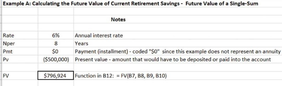 ProfLowell's tweet photo. #Fin2209. Using Excel for all Time Value of money (TVM) calculations. See example below: https://t.co/o10KbrNzqX