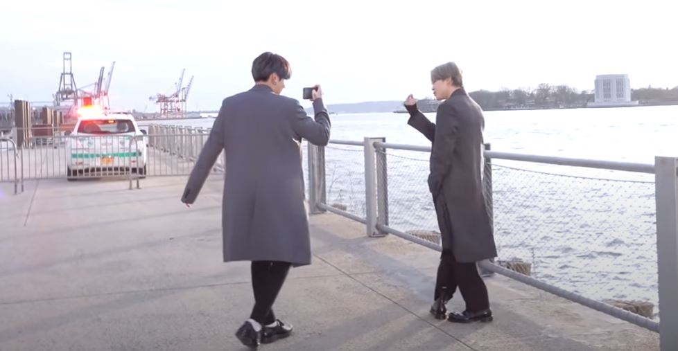 Or JM and JK filming each other? What else is new, right?