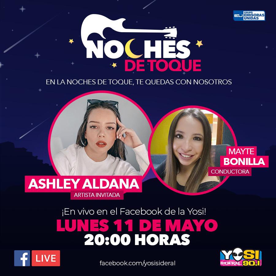 Hoy no se pierdan #NochesDeToque con #AshleyAldana y <a href="/MayteBonilla_eu/">Mayte Bonilla</a> como presentadora!!! (GDL)