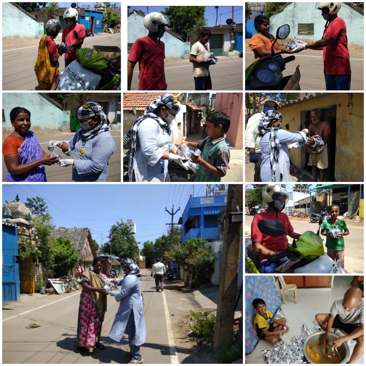 aims0804's tweet photo. # LockDown
# Goodwill Trust
# Food Distribution
# Needy people
# Athipet Area

Today 09/05/2020 our Goodwill team served food for the needy those who stayed near the canal bank and to the road side people who lived in and around Athipet area. https://t.co/Ww7usYf6Ii
