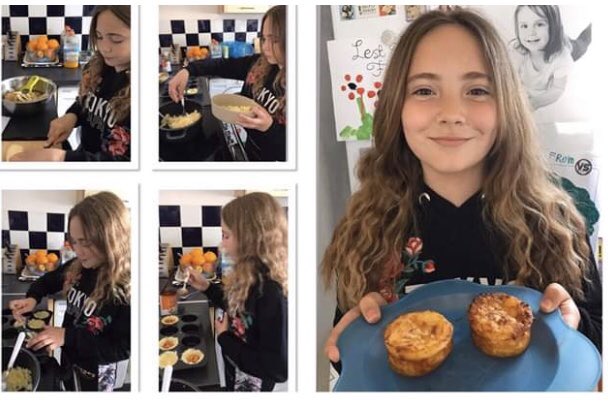 stmartinsworle's tweet photo. @Chartwells_UK introduced ‘The Super Yummy Kitchen’ - food, play &amp; education brought to your home.

Cook along videos can be watched on their YouTube - cook with their chef Andrew  
https://t.co/NH9xKwunfI
Kiera Y6 baked these ‘Barry Bean Cheesy Mash Muffins’ they look fab!👏😋👩‍🍳 https://t.co/QhBKP0qnuU