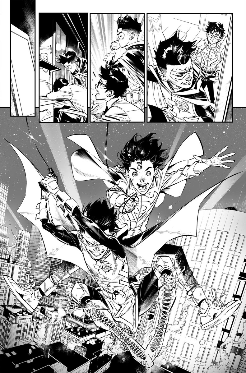 I think this should be your face when you do what you love. #robin80 #supersons #dccomics
