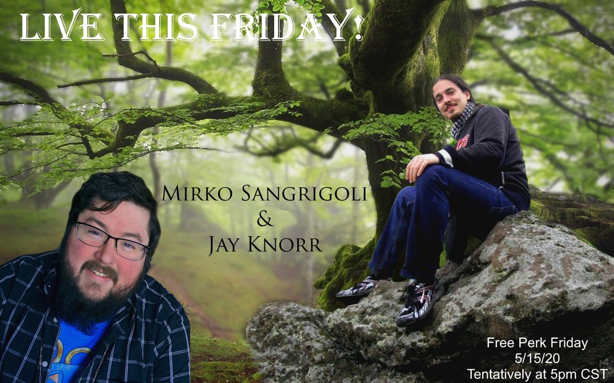 SommonersS's tweet photo. This Friday, come join us on Facebook Live, as we speak to Jay Knorr &amp; Mirko Sangrigoli, the series' writer and composer!

Tentatively on 5/15/20 at 5pm CST 
Click on the link below to join.
https://t.co/Se09tRqLpk
#crowdfunding #indiefilm #fantasy https://t.co/s7ZNT7HGZO