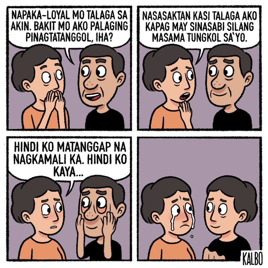 L o y a l t y ??
hurtful truths &amp; comfortable lies. 