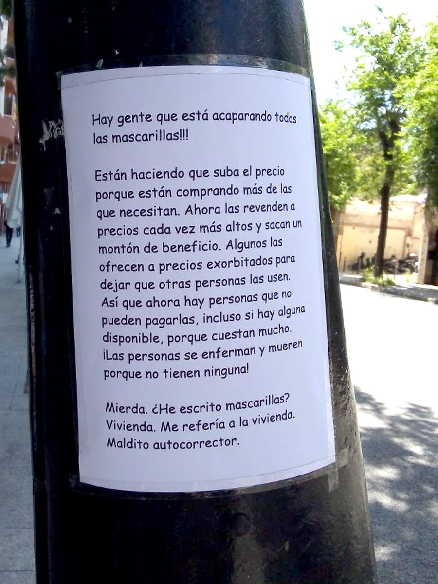 Visto en las calles de Barcelona. Lo han descubierto hoy las vecinas y vecinos de <a href="/HabitatgeVKK/">Sindicat d'Habitatge de Vallcarca</a>.