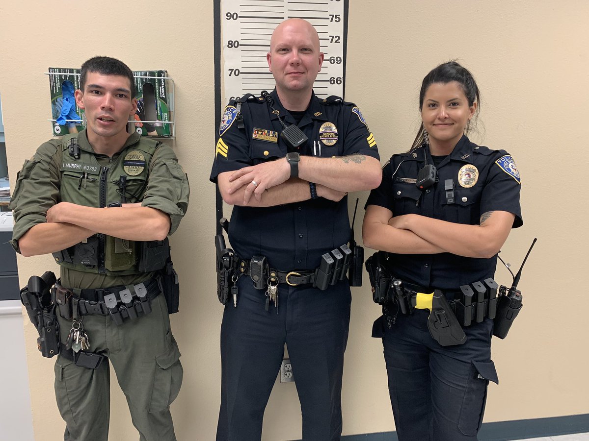 In honor of all police officers! Not just the fallen, thank you for everything you do to keep us safe! As a retired officer I leave it to your charge! My last shift, with two of my former students!!