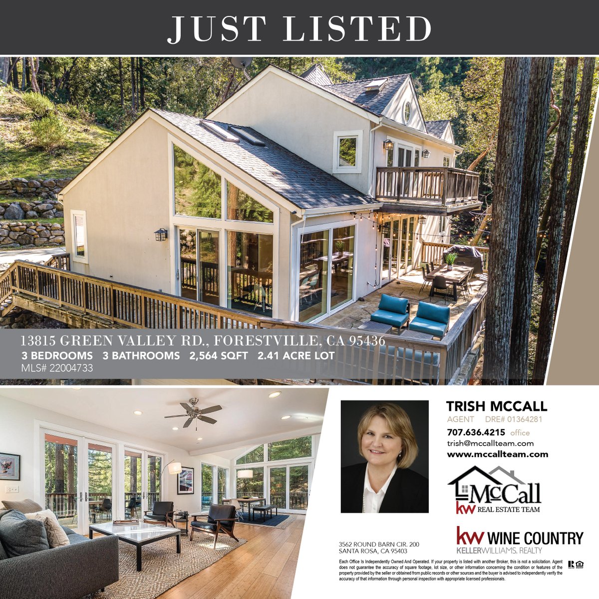 McCallTeam's tweet image. Check out this luxurious Forestville getaway. The kitchen in this home is to die for.

pages.kw.com/trish-mccall/3…