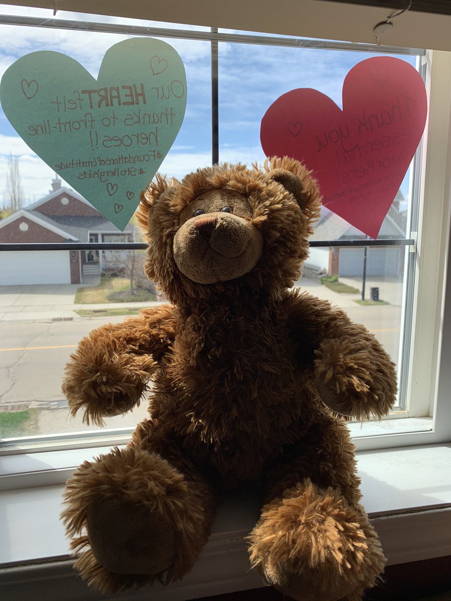 H_LisaMichelle's tweet photo. Don’t forget to post your window or door decorations for the Day 3 Teddy Bear Fun Run challenge! Fancy Doors &amp; Mouldings will donate $2500 once we hit 50 photos!! Tag @StolleryKids for it to count! https://t.co/vQQ3OdaHUs