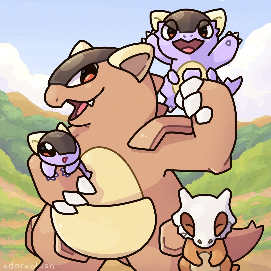 Happy Mother's Day! 💕A day late to post, because we were busy having family fun quarantine time 🎉 #Pokemon #PokemonArt