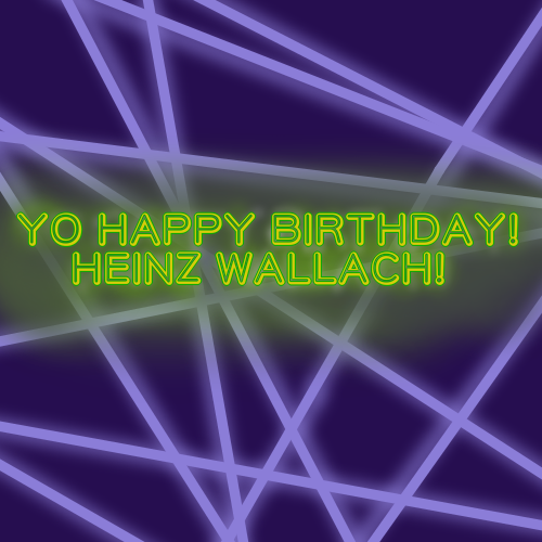 Prince44216925's tweet photo. Here's a birthday card for Heinz Wallach. https://t.co/e9FsRYAoHz