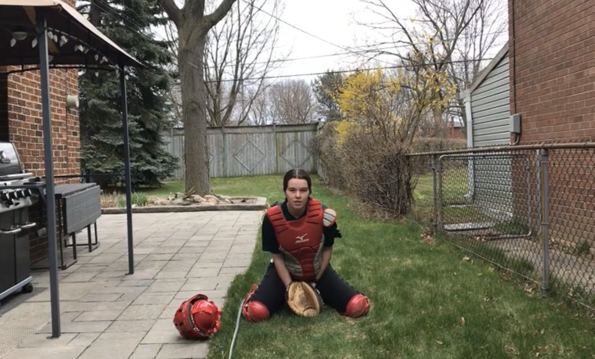 OWBL_'s tweet photo. New Toronto Fusion instructional video on their YouTube channel. Join Maureen as she goes over 101 catcher blocking. 
https://t.co/buBqkjgLHX

#girlsbaseball #womensbaseball #baseball #catcher #catcherblocking https://t.co/KDS0G0rcXL