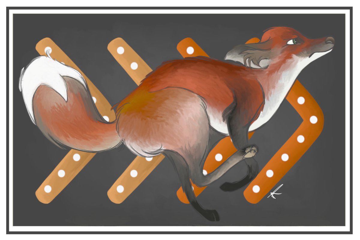 BeccaMatthews8's tweet photo. "Let anger propel you forward".

#art #artivist #artivism #activist #animalrightsactivism #animalrightsactivist #veganartist #artist #fox #foxes #cartoon #digitalart #digitalpainting #motivation #motivated #productive #character https://t.co/wg33mQG2Mz