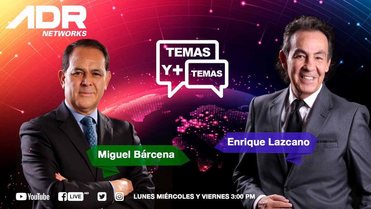 AnnaLauraMont's tweet photo. Los invito a que nos acompañen a las 3:00 pm en la emisión de #ADRnetwork con @Elazcano_v para hablar de la imagen del gobierno mexicano ante la pandemia. ¡Los esperamos! https://t.co/3MdC8mPaLV