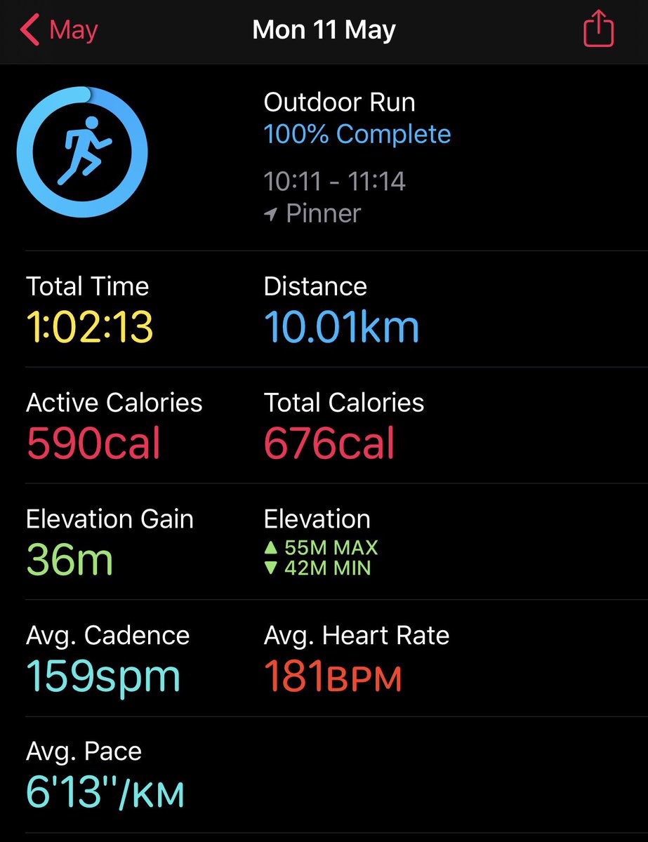 MissStevensPE's tweet photo. First ever 10km today 🥵✅ #lockdownrunner https://t.co/EQJS5UIPje