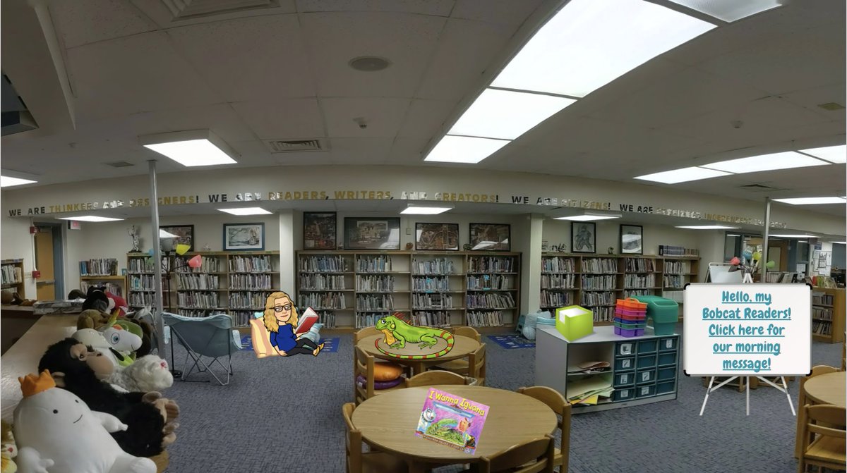 RCBuckleyLib's tweet photo. The RC Buckley Elementary Virtual Library is OPEN! Check out your grade level virtual library this week! Go to this link and click on your grade level button to see the activities inside our library this week! https://t.co/nCvavhJUm1 #lcsdbobcatpride https://t.co/VV6Q9IuQyB