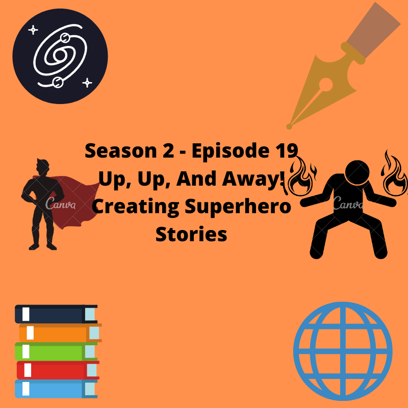 WritersWorld5's tweet photo. Who doesn't love #Superheroes, right? Well, in todays episode we talk all about #Creating your own Superhero Stories! And don't forget to check out last weeks episode on #Zombies.
https://t.co/MZvYJPo6yQ
#Podcast #Podcaster #Podcasters #MondayPodcast #PodcastingCommunity https://t.co/wuUnaCwJhU