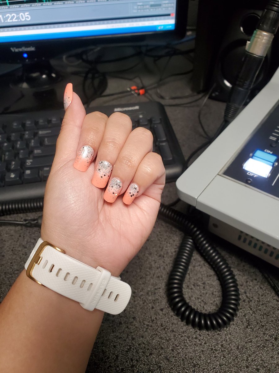marissa_lately's tweet photo. I was cleaning out my cubby and found some press-on nails that I bought for my co-workers @AaronDickens and @ChrisLevel. 🤣💅 #WheelOfConsequences https://t.co/XLLtdh2Ec9