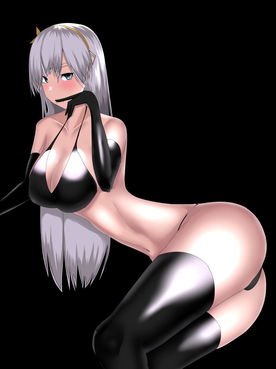 ボンテージ水着を着るアナスタシア
#FGO 